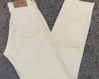 Vintage Levi Strauss Jeans 552 Light Beige W26 - Etsy