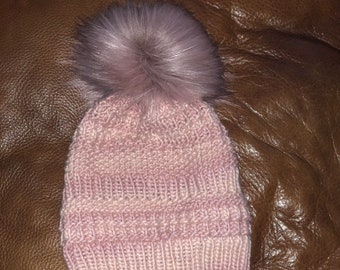 Calluna Beanie in Petal