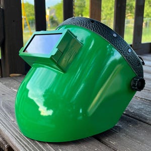 Sugar scoop welding helmet