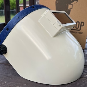 White Sugar Scoop Welding Hood