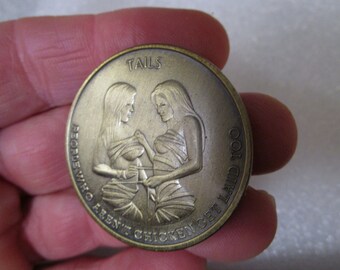 Heads Or Tails Coin Etsy