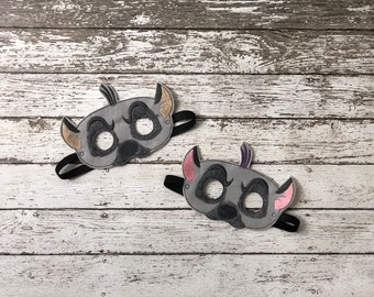 Hyena Masks Kids Masks Kids Costumes Hyena Mask Felt Mask Animal Mask Halloween mask