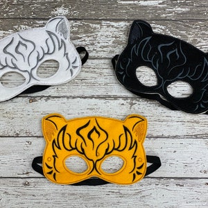 Tiger Masks Kids Masks Kids Tiger Animal Mask Tiger Costume White Tiger Mask Tiger Birthday Party Favor Zoo Birthday Favor Book Report Prop