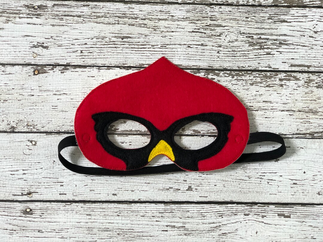 Cardinal Mask Cardinal Costume Halloween Mask Bird Mask Bird Costume ...