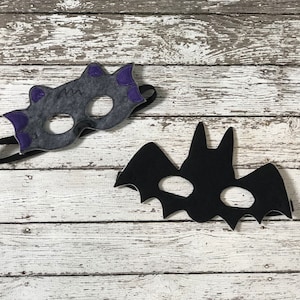 Bat Mask Bat Costume Animal Mask Felt Mask Halloween Mask