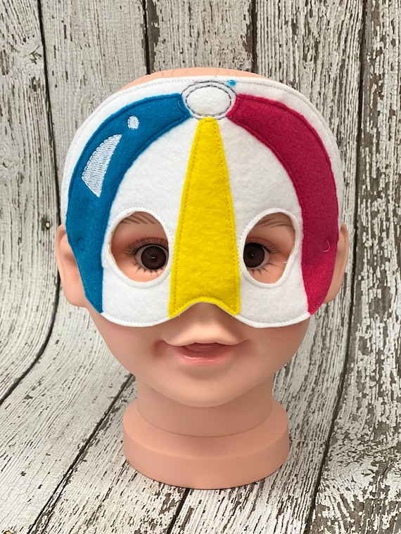 Beach Ball Mask Beach Ball Costume Halloween Mask Beachball Mask