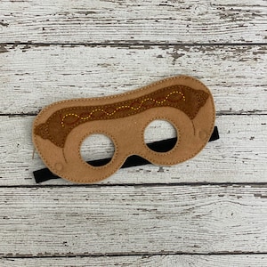 Hot Dog Mask Hot Dog Costume Frankfurter Costume Frankfurter Mask Weiner Mask Weiner Costume BBQ Party Favor Hot Dog Party Favor Book Report