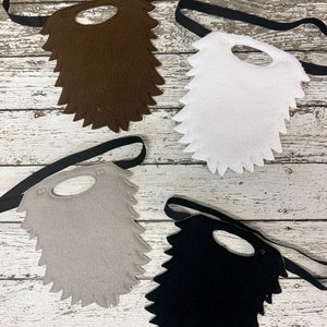 Fun and Fuzzy Costume Beards: Pirate, Lumberjack, Santa, Perfect for Dress-up & Pretend Play