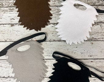 Fun and Fuzzy Costume Beards: Pirate, Lumberjack, Santa, Perfect for Dress-up & Pretend Play