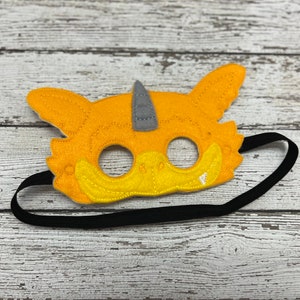 Flying Yellow Dragon Mask Dragon Costume Flying Dragon Party Favor Yellow Dragon Birthday Party Favor Halloween Costume Halloween Mask