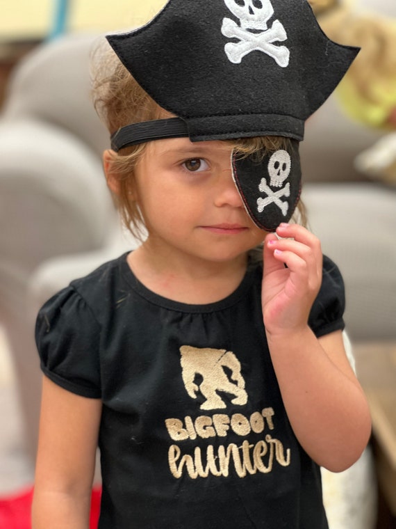 Set da gioco in feltro pirata Vestito da pirata Pezzi del costume