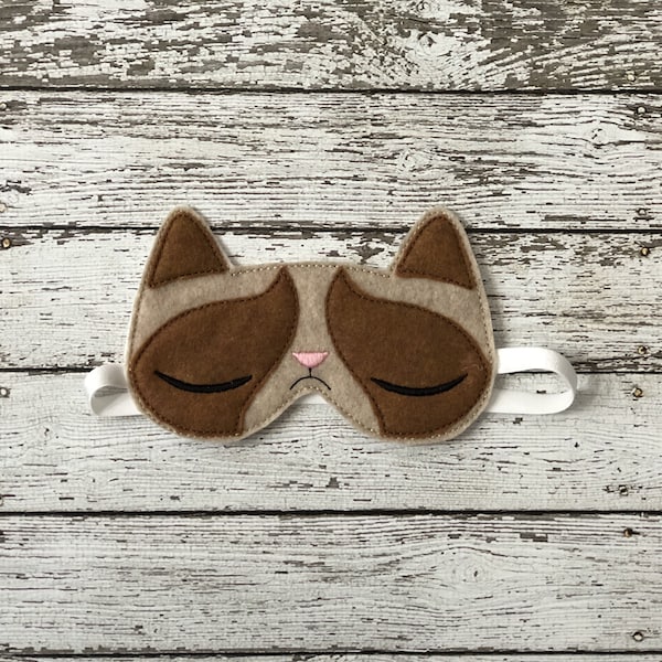 Kitty Sleep Mask Etsy