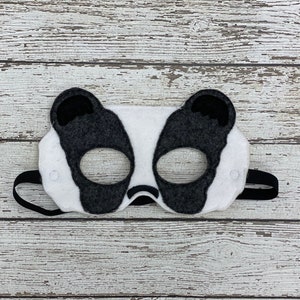 Felt Badger Mask: Kids Animal Costume, Birthday Party Favor
