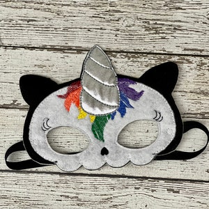 Skelett Einhorn Maske Skelly Einhorn Kostüm Einhorn Halloween Maske Skelett Halloween Kostüm Halloween Party Maske Halloween Party Kostüm