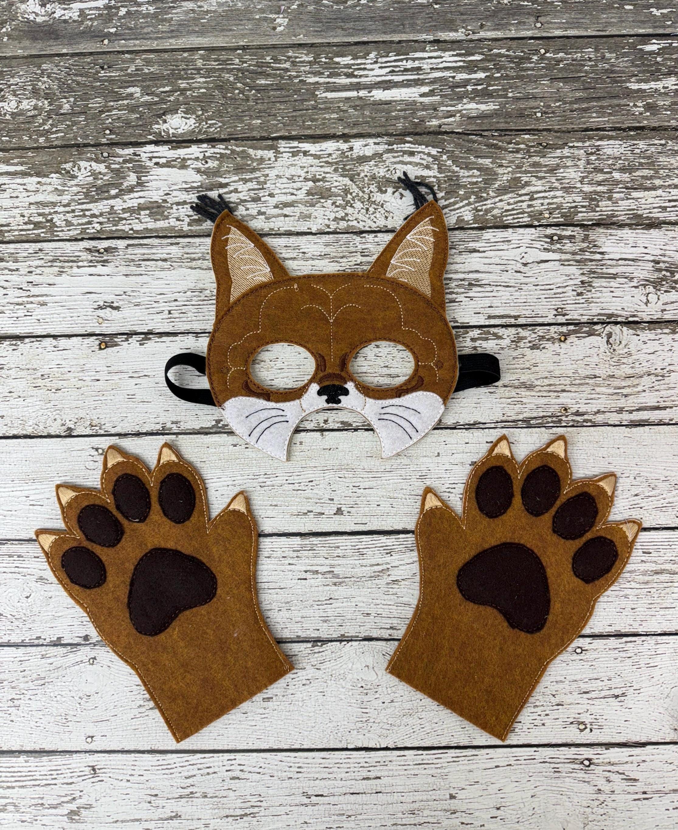 LEIMEND 12 Pièces Masques Animaux En Feutre - Masques Pat Patrouille Avec Cordon Élastique Pour Enfants