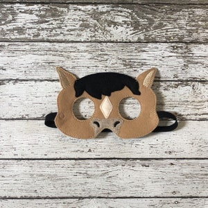 Felt Horse Mask: Handmade Pony Costume, Birthday Party Favor