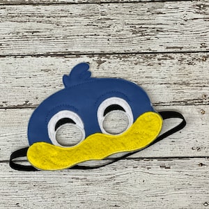 Roadrunner Mask Roadrunner Costume Halloween Mask Bird Mask Desert Bird Costume Desert Bird Mask Birthday Party Favor Road Runner Mask