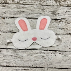 50% korting! Bunny Slaapmasker Konijn Slaapmasker Slapen Oogmasker Paascadeau Slaapmasker Slumber Party Favor Bunny Blinddoek Masker