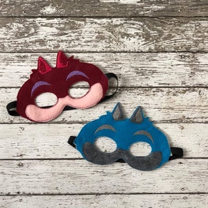 British Shorthair Cat Mask Cheshire Cat Felt Mask Cat costume Animal mask Animal costume Halloween Mask Cat Birthday Party Favor