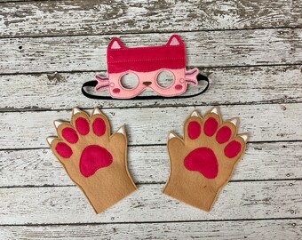 Bandeau Oreilles De Chat Rouge – Serre-tête Léger 12x15 Cm – Accessoire Cheveux Pour Costume, Carnaval, Cosplay Et Fête