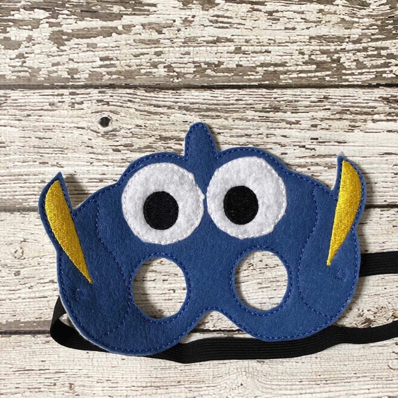 Fish Masks Fish Costume Clown Fish Mask Flounder Fish Mask Puffer Fish Mask Blue Tang Mask Blue Tang fish