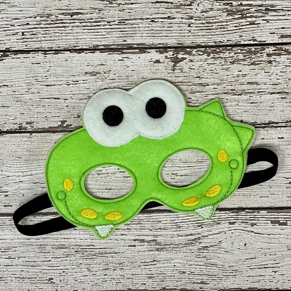 Fun Lizard Felt Masks - Kids Halloween and Dress-Up Pretend Play Animal Costume Mask