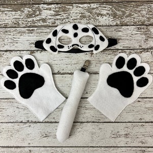 Dalmatian Mask Dalmatian Dog Costume Pet Mask Animal Mask Dog Mask  Mask Dog Birthday Party Party Favor Fire Dog Mask Fire Dog Costume