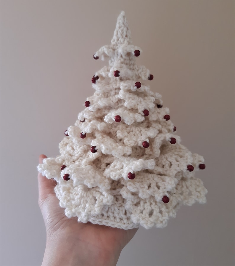 Scandi Christmas Tree Crochet Pattern - US Crochet terms - Xmas decoration, PDF pattern image 10