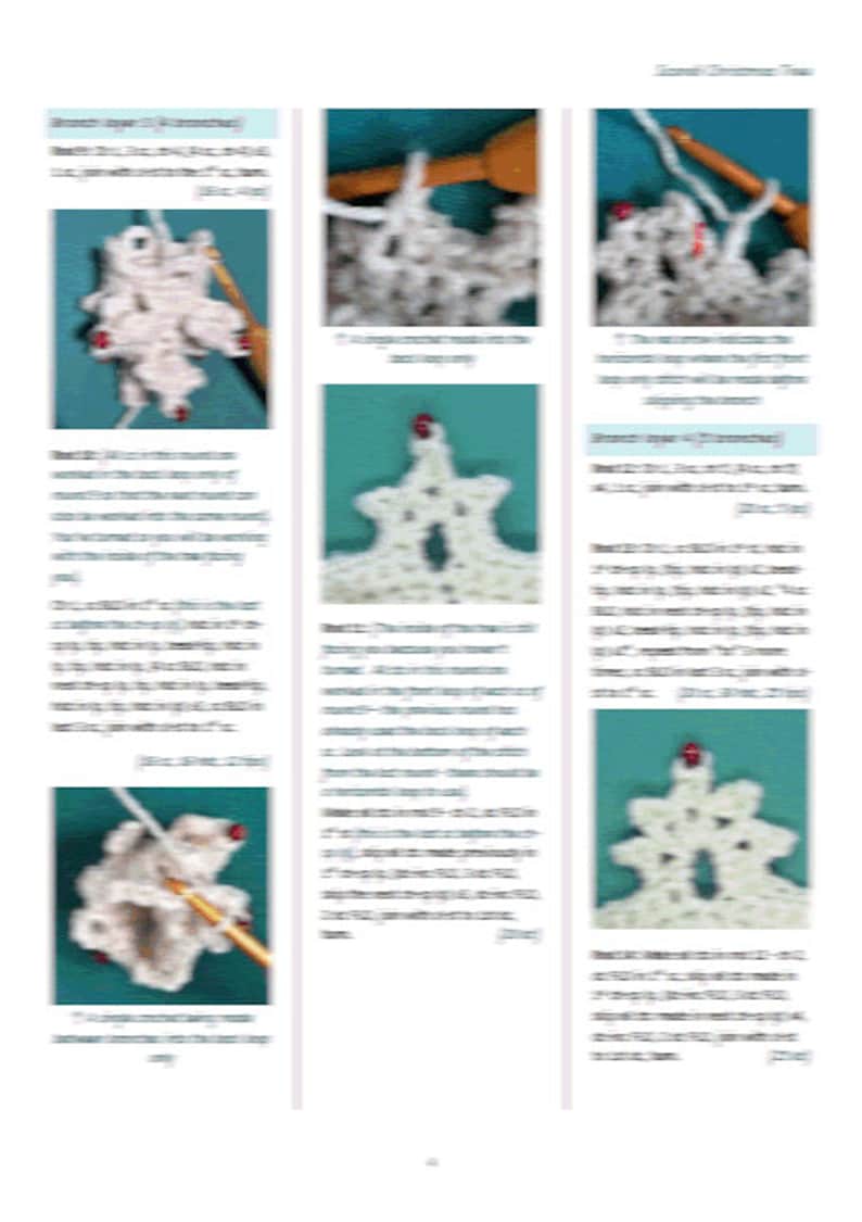 Scandi Christmas Tree Crochet Pattern - US Crochet terms - Xmas decoration, PDF pattern image 5