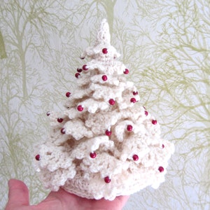 Scandi Christmas Tree Crochet Pattern - US Crochet terms - Xmas decoration, PDF pattern