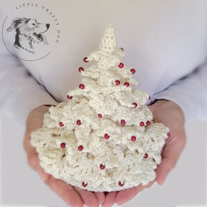 Scandi Christmas Tree Crochet Pattern - US Crochet terms - Xmas decoration, PDF pattern image 2