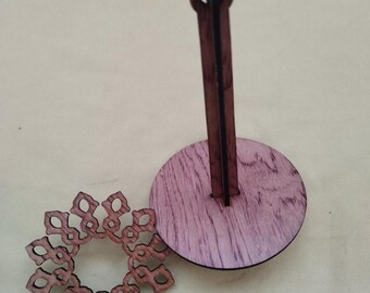 Yarn Minder LightBurn Template Laser Cut File