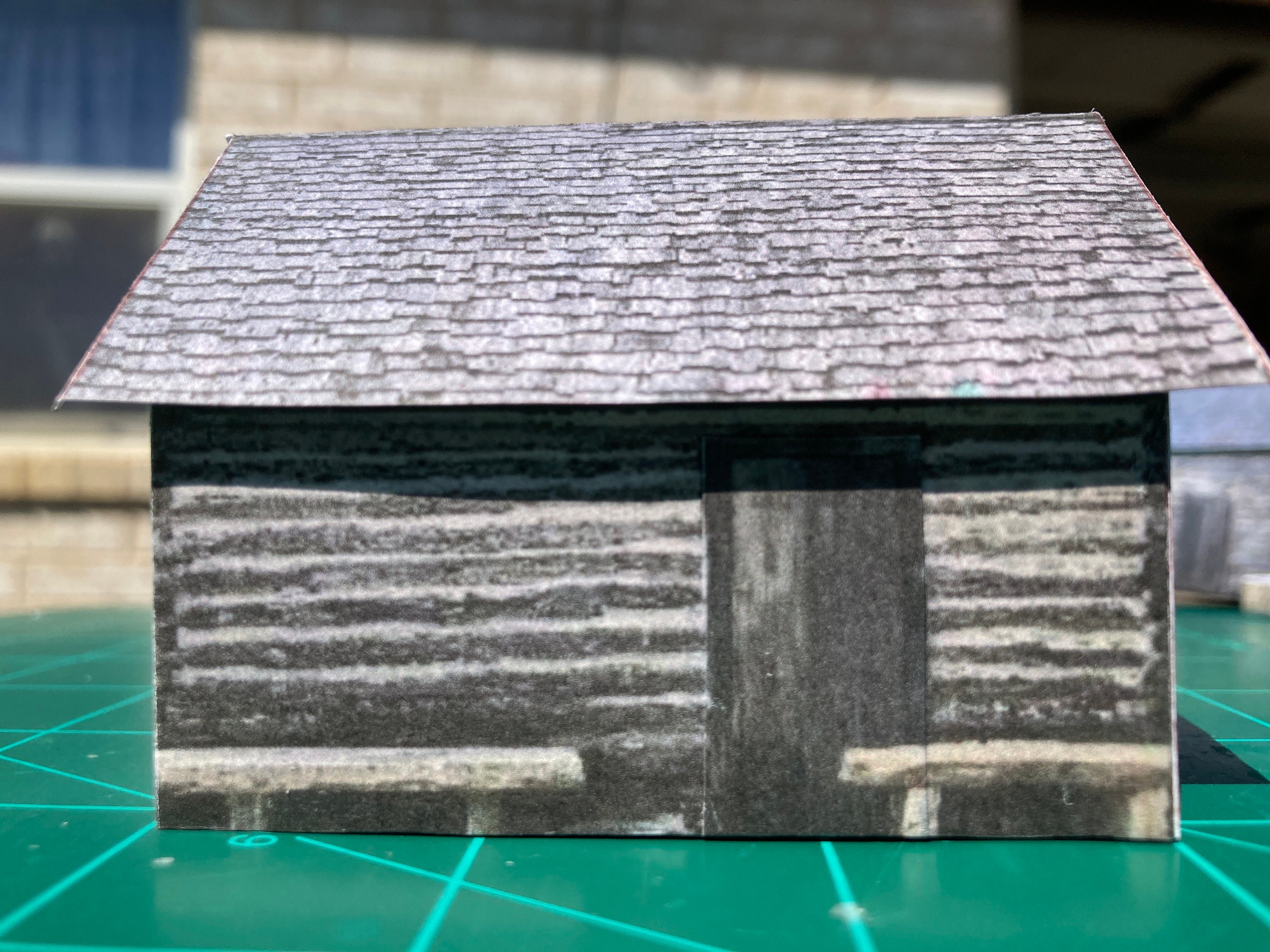 HO Scale 1/87 Hico Log Cabin Miniature Model Old West Built to Order Etsy