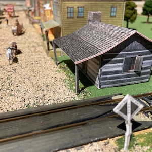 HO Blockhaus Modell: 1849 Henry Briden Replica