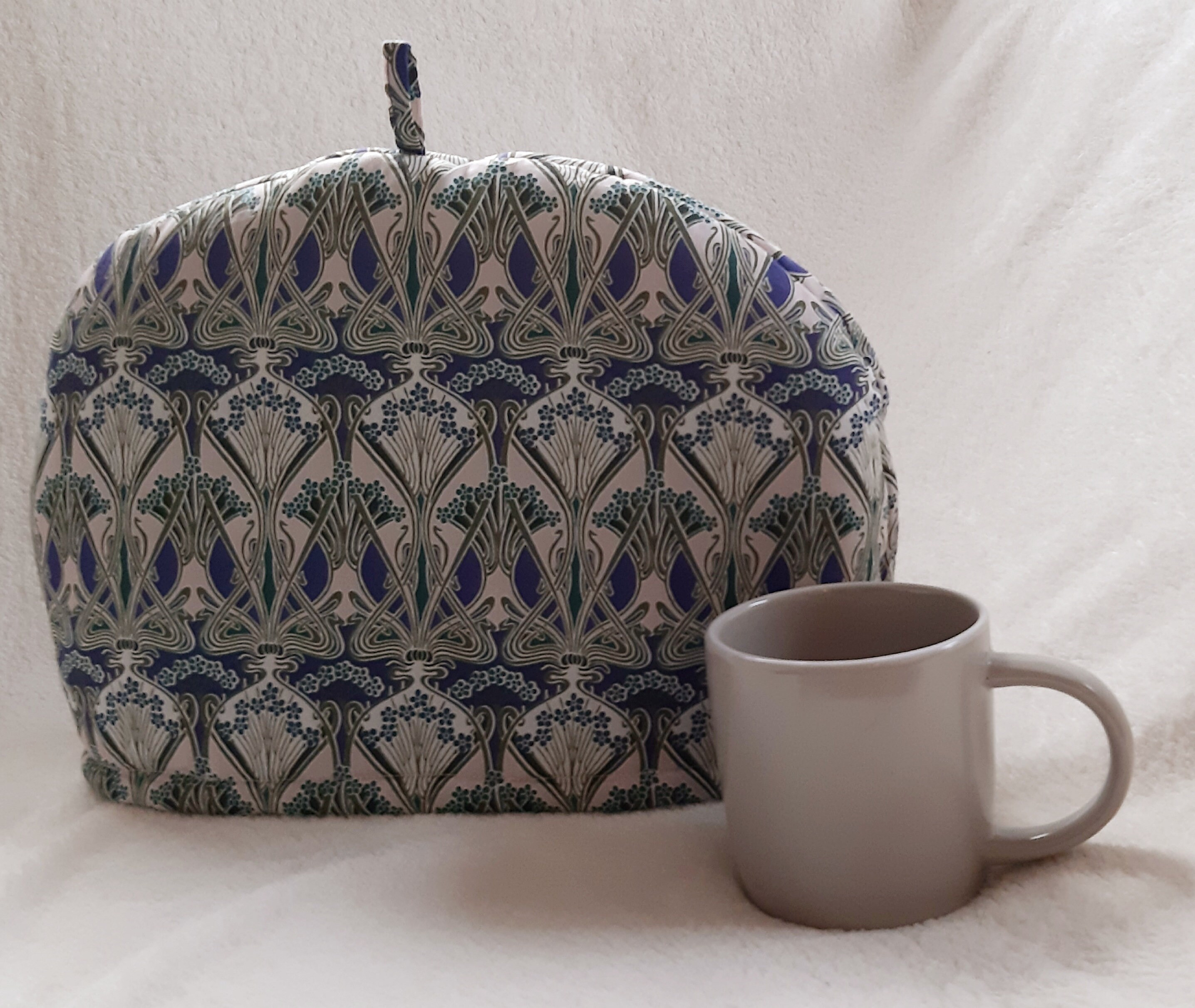 Liberty Tea Cosy Ianthe Art Deco Teapot Cover Home Decor Etsy