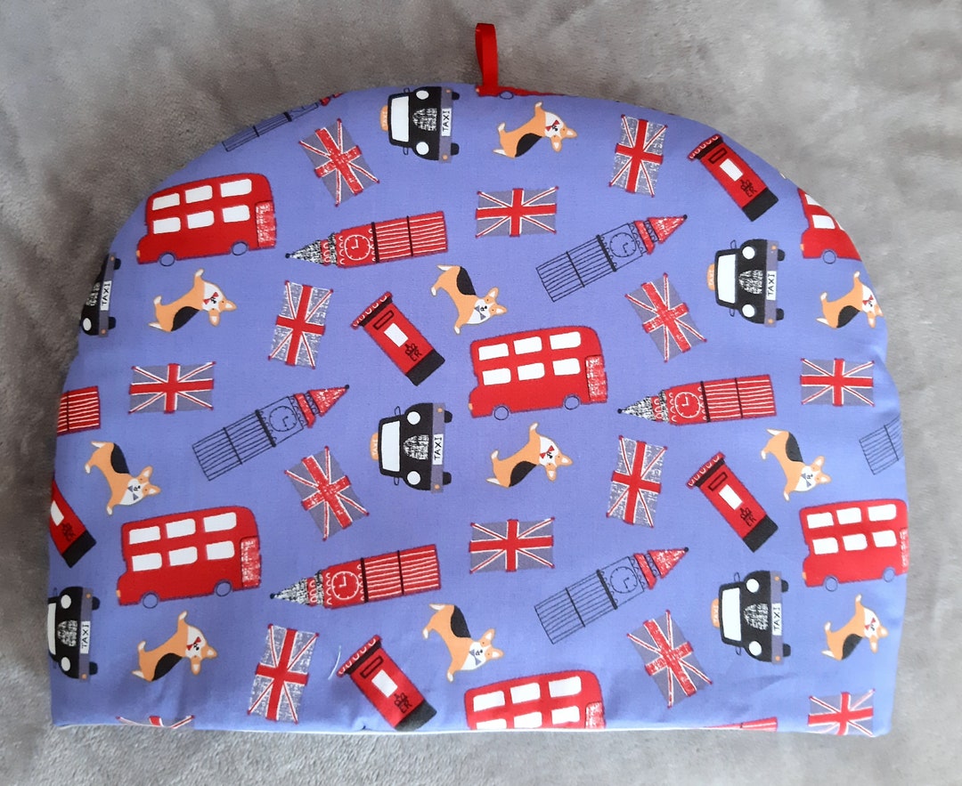 Union Jack Tea Cosy London Purple Etsy