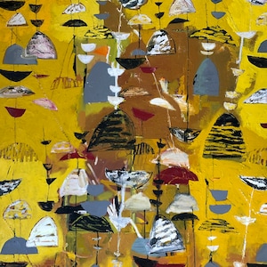 Lucienne Day Fabric - Etsy