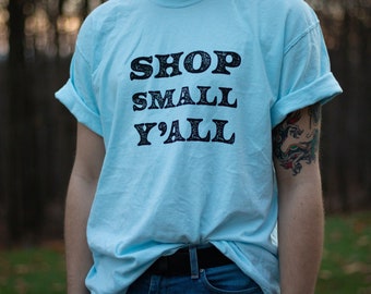 Shop small y'all | RANDOM COLOR short sleeve | comfort colors