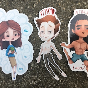 Twilight Ratties Vinyl Sticker Sets
