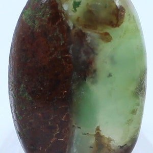 Natural Green Bio Chrysoprase Oval Cabochon Gemstone, Bio Chrysoprase Loose Gemstone Cabochon, Chrysoprase Gemstone Cabochon {18x30x6 mm}