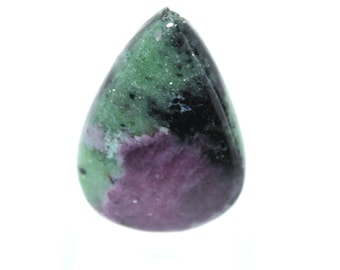 41.65 Carat Pear Ruby Zoisite Gemstone: AAA+ Grade, Polished (22X29X7 MM)