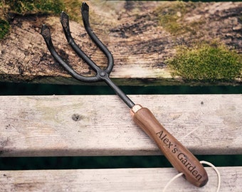 Gepersonaliseerde TUINGEREEDSCHAP Op maat gegraveerd gereedschap Tuincadeaus voor papa Verjaardagscadeaus voor haar vrouwen Cultivator Shovel