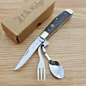 Personalized MULTITOOL fork Knife Spoon Camping Hiking Gift for Him Dad Men Children Kids Boy Girl Birthday Boyfriend Custom Engraved