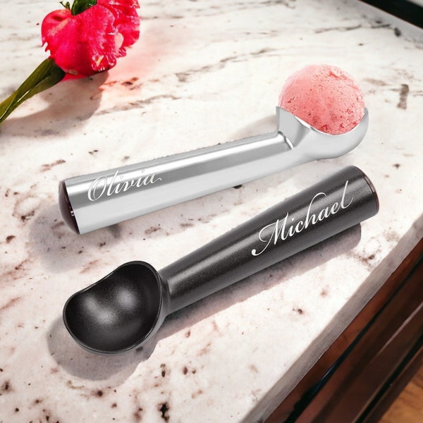 Personalized Ice Cream Scoop Favors Etsy