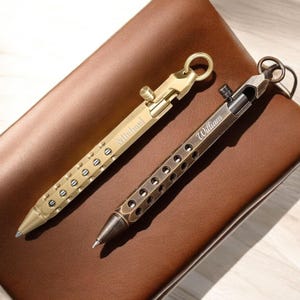 Personalized Pens BOLT ACTION PEN Groomsmen Gift for Him Dad Men Teacher Graduation Corporate Birthday Boyfriend Grandpa Custom Engraved