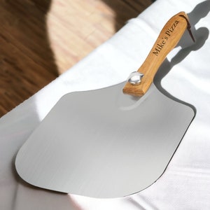 Personalized PIZZA PEEL PADDLE Oven Tray Spatula Cooking Baking Kitchen Home Housewarming Gift for Him Dad Men Women Mom Her Custom Engraved