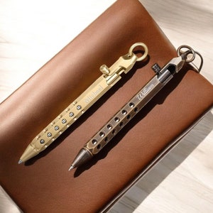 Stylos personnalisés STYLO À BOULON Gravure Personnalisée Garçons D'honneur Cadeau Fête Des Pères Pour Papa Lui Hommes Grand-père Enseignant L'obtention du diplôme Anniversaire d'entreprise