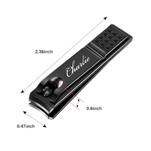 Personalized NAIL CLIPPER Nails Salon Nailclipper Cutter Bridesmaid Gift for Her Women Girlfriend Mom Gift Wedding Birthday Custom Engraved