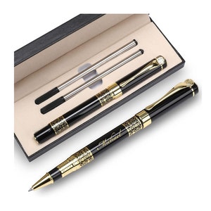 Caneta EXECUTIVA Personalizada - Presente Ideal para Padrinhos, Aniversário, Pai, Professor, Formatura, Negócios, Corporativo, Namorado, Dia das Mães