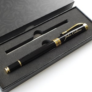 STYLOS personnalisés Stylo gravé personnalisé Garçons d'honneur Remise des diplômes Cadeau fête des pères pour papa lui hommes sa mère enseignant grand-père médecin retraite